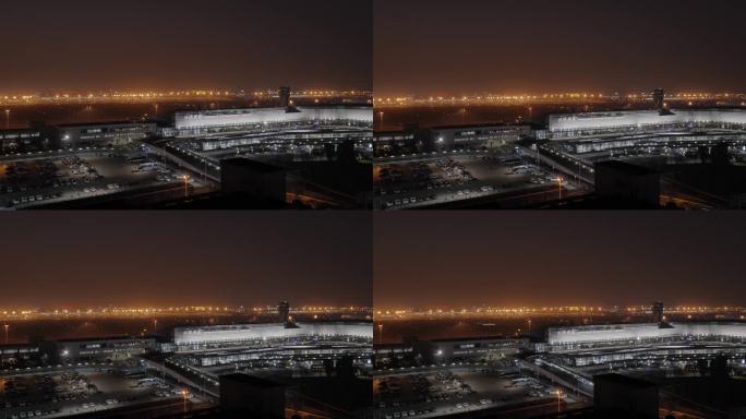 虹桥机场延时上海延时夜景延时