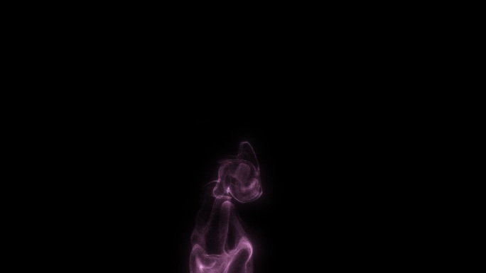 紫色烟雾粒子（透明通道）