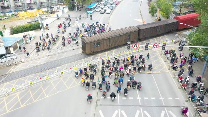 铁路 路口 交通 宁芜铁路