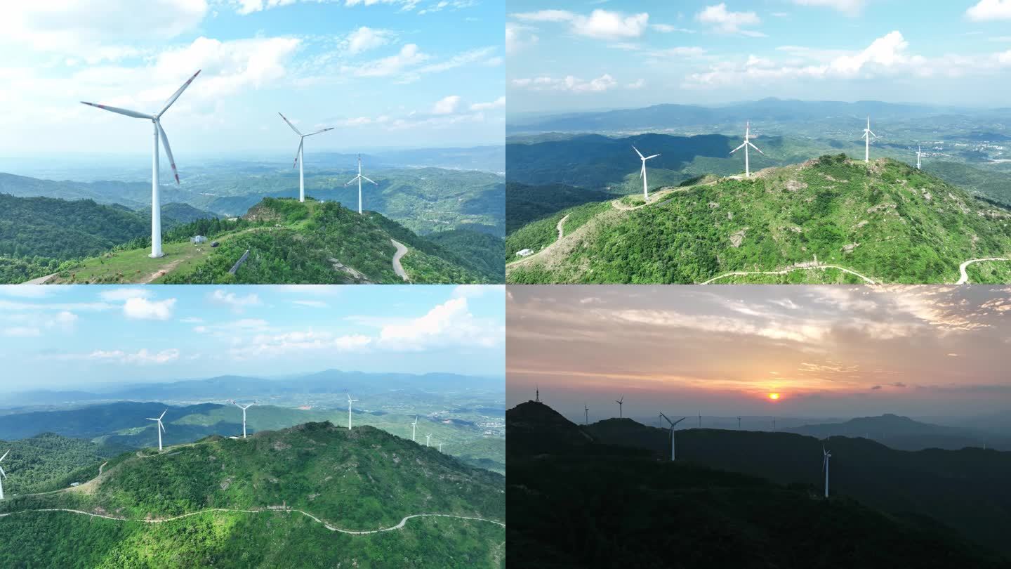 大悟仙居顶风力发电系统