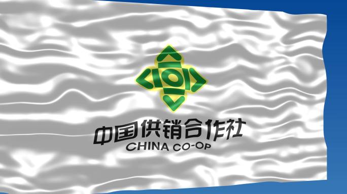 供销社中国供销合作社旗帜飘扬改革开放