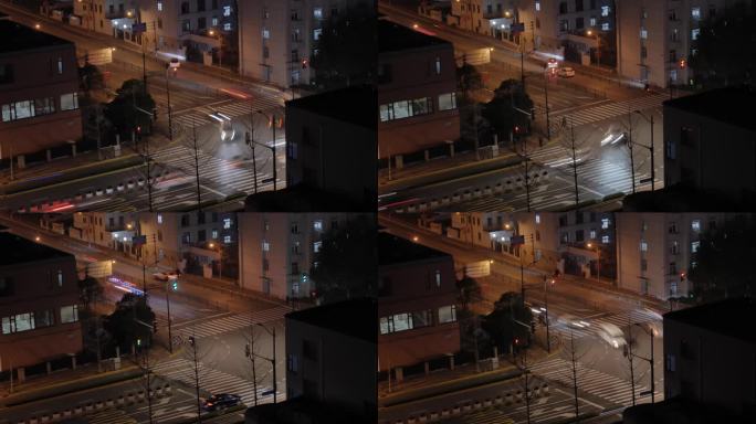 4k延时拍摄红绿灯--十字路口