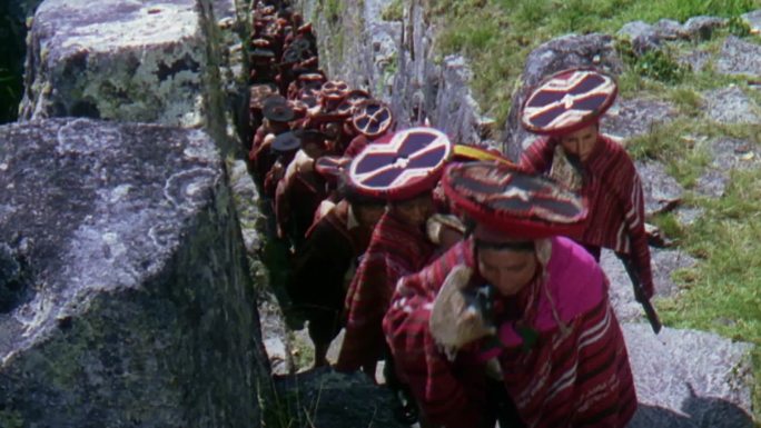50年代玻利维亚印第安原住民土著部落