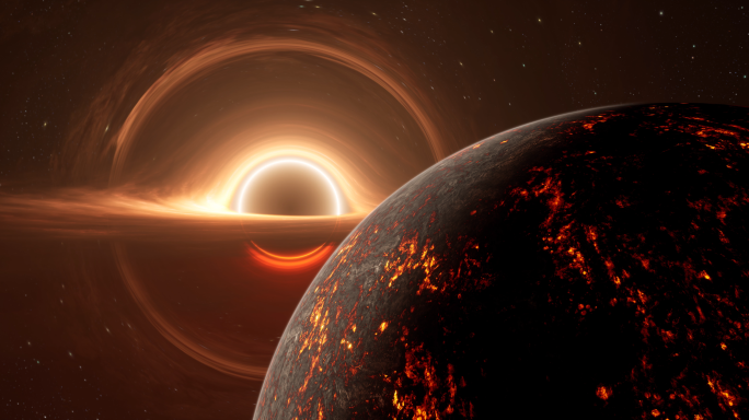 8K黑洞宇宙行星地球外星流浪地球太空