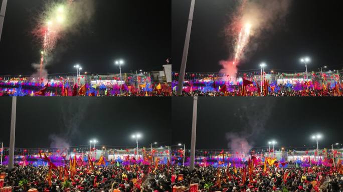 广东普宁大长陇贺灯大巡游