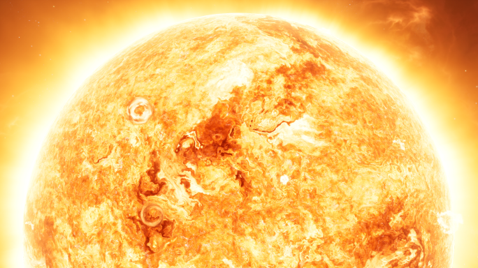 地球 8K太阳火星太阳氦闪星球太阳表面