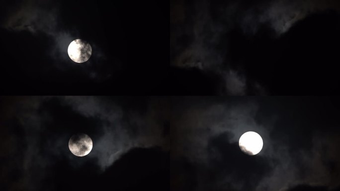 月亮延时