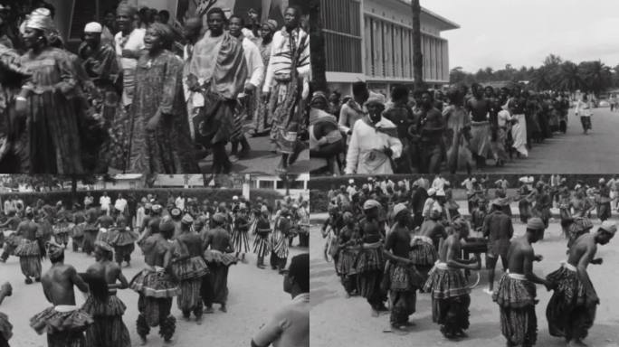 30年代非洲南非原始土著部落