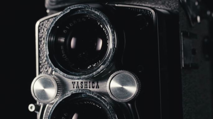 上世纪老式雅西卡八洲精密制作所单反照相机