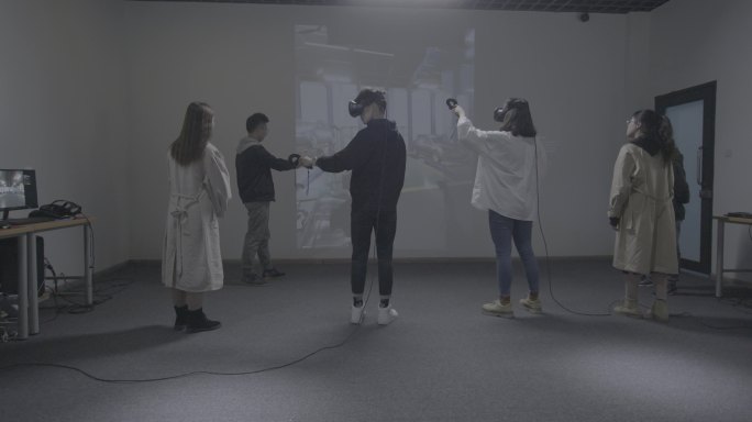 【4K灰度】VR体验虚拟现实技术