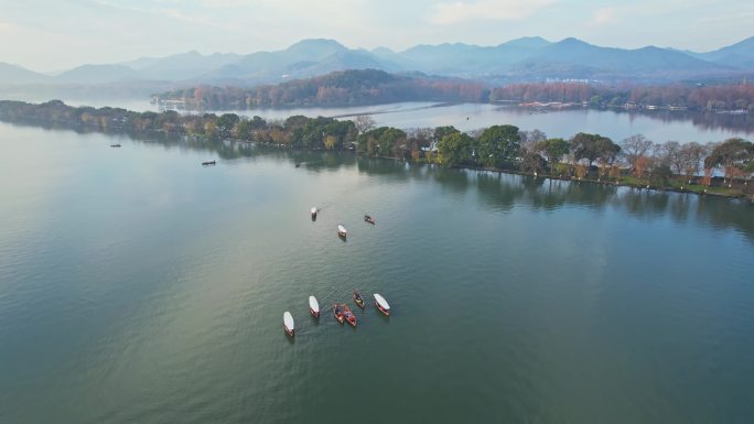 西湖美景 水天一色