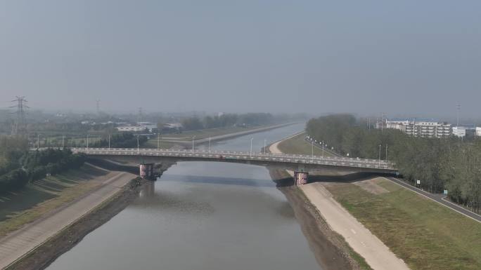 马汊河滁河上桥梁车流