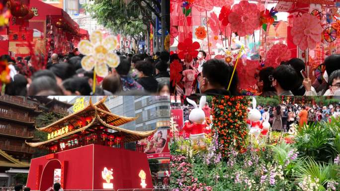 广州春节越秀北京路