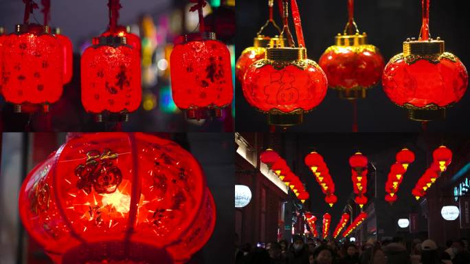 春节喜庆红灯笼