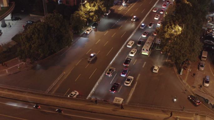 芙蓉广场 五一路 夜景 车流 繁华 都市