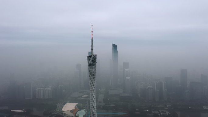 【4K可商用】广州平流雾4