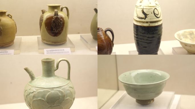 烟台蓬莱博物馆，古瓷器，陶器