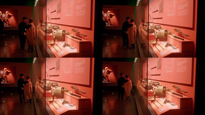 4K正版-湖南省博物馆参观游览的人04