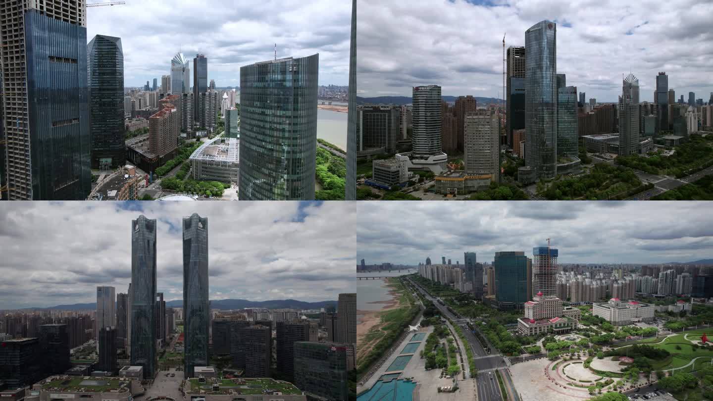 城市/高楼/商务大厦/大气/航拍风景