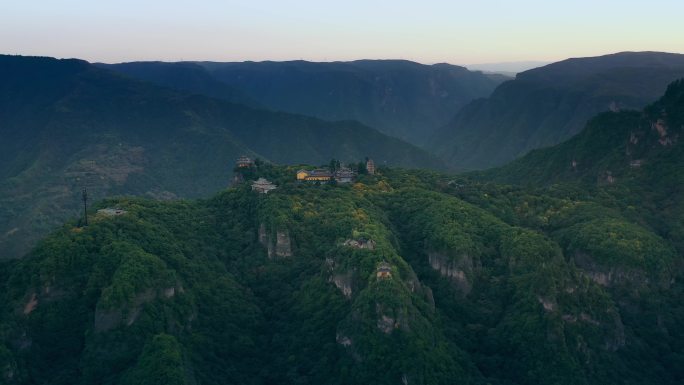 平凉崆峒山 山林寺庙 道教圣地