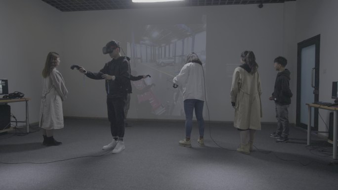 【4K灰度】VR虚拟现实体验VR体验
