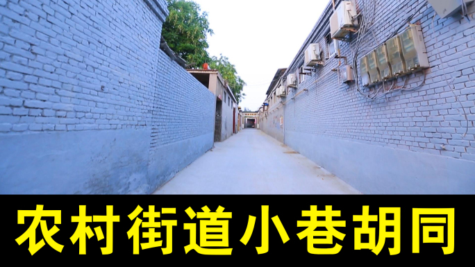 农村街道小巷胡同
