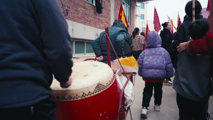 福建闽南乡村游妈祖游神风俗地拍DV空镜