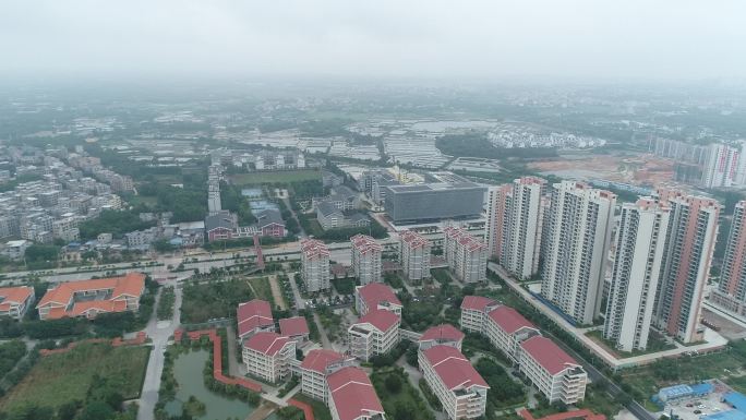 北海北部湾广场 北部湾广场航拍 北海航拍