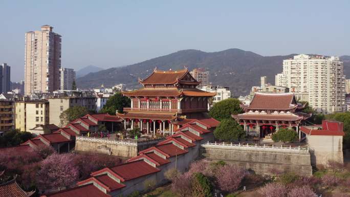 莆田梅峰光孝寺风光