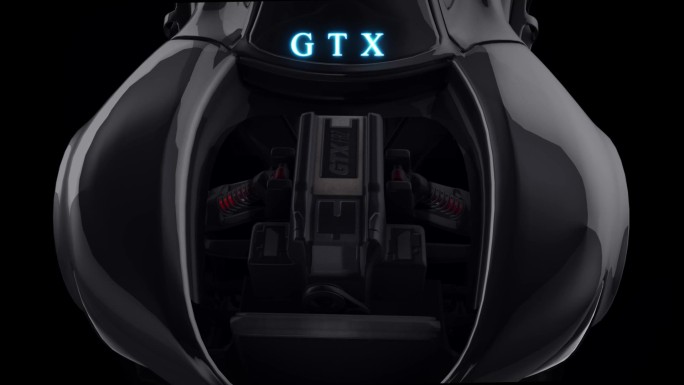 GTX跑车分解组装