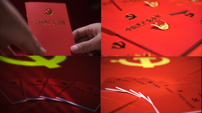 党红色党建红旗帜建党政党旗党徽