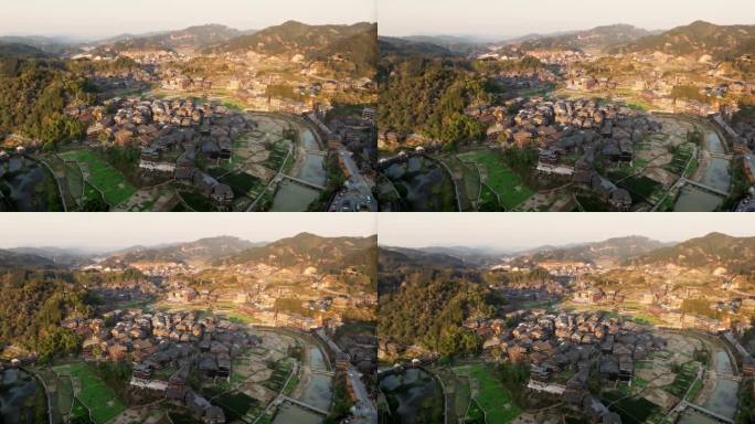 【正版素材】柳州三江程阳八寨0633