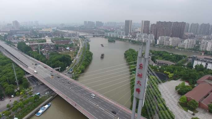 无锡惠山蓉湖蠡湖大桥歌剧院4K 25P