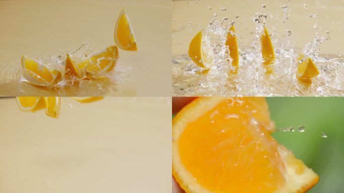 橙子水果汁水升格
