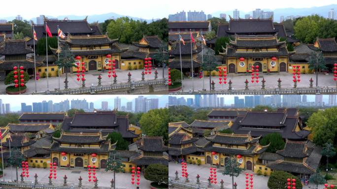 温州人文码头寺庙