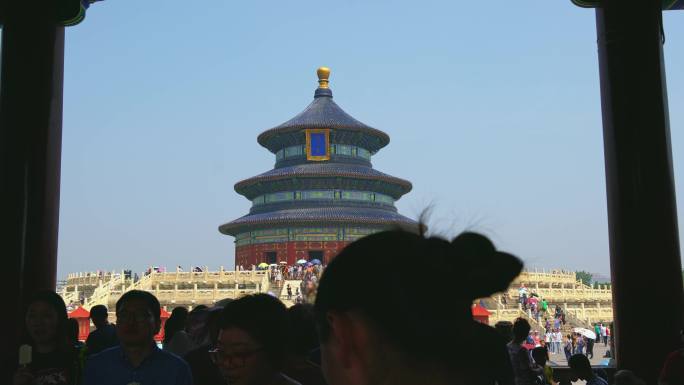 北京天坛公园旅游经济复苏