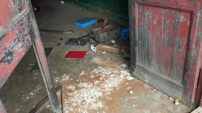 废弃房屋古村落