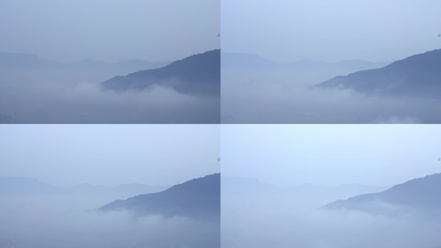 云海 山中云雾延时摄影