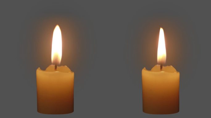 蜡烛烛光循环