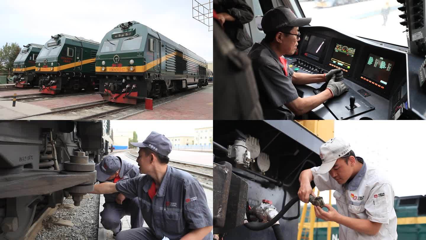 青藏铁路格尔木机务段日常检修