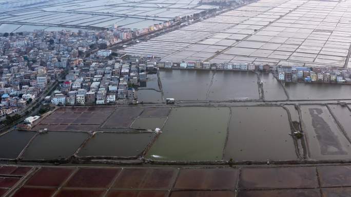 福建漳浦盐场风光