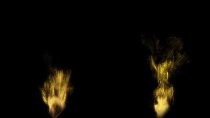 竖屏金色流光带透明通道