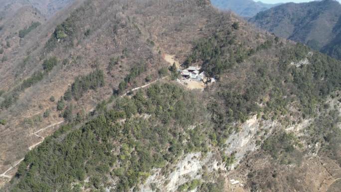 秦岭山川地貌环境自然风光航拍11