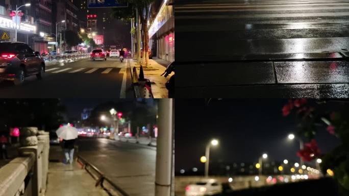 都市移动光斑视频逆光光斑幻影变幻夜色蒙珑