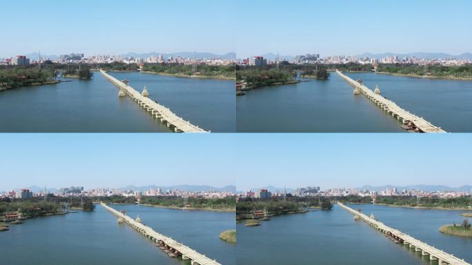 福建晋江安海公园安平桥