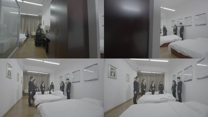 【4K灰度】酒店服务客房实训课程