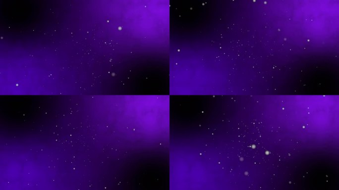 紫色雪花上升视频背景