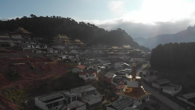 航拍郎木寺 原素材未调色