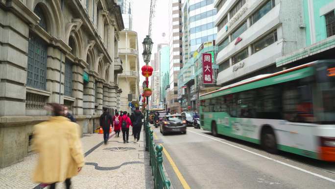 澳门大三巴牌坊延时空境