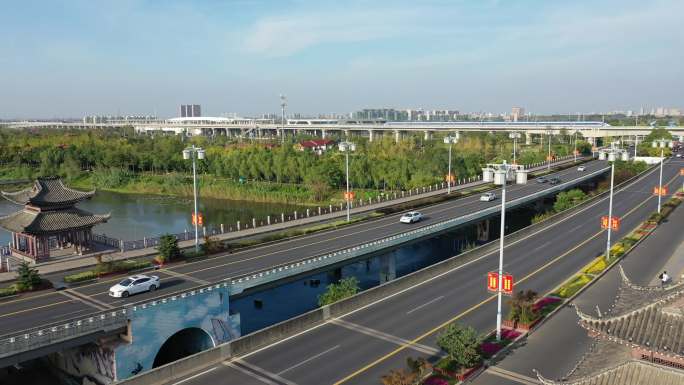扬州广陵大桥高铁站
